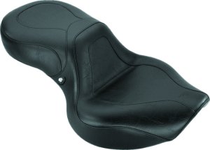 Honda VT750DC Spirit One-Piece Motorcycle Seat - Mustang Motorcycle - Sport Touring, 1PC, Original - Black - `01-`08